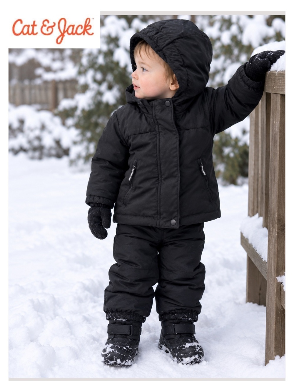 Winter Jacket • NWT
Cat & Jack • Baby Boy 3-in-1 Winter Snowplay Jacket 12Mo